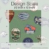 Jurassic World Badges Peel and Stick Kids' Wallpaper Green - RoomMates - 4 of 4