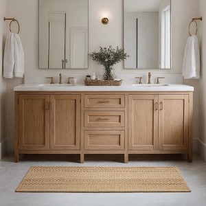 BAGOKIE Non-Slip Boho Indoor Mat Machine Washable Area Rug - 1 of 4