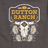 Men's - Yellowstone - Dutton Ranch Steer Skull Flower Short Sleeve Graphic T-Shirt - 2 of 4
