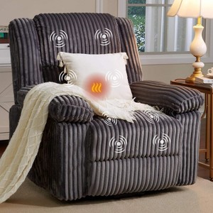 Power Lift Recliner with Heat and Massage, Padded Seat & Back Support, Elderly Chair for Mobility Impaired - 1 of 4