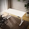 NicBex 55.12 Inch Electric Standing Desk,Dual Motor Adjustable Height Home Office Desk with Two-Piece Tabletop for Bedroom,Living Study Room - 2 of 4