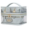 MKF Collection Emma Handbag Cosmetic Clear Case set by Mia K- 4 pieces - 2 of 4