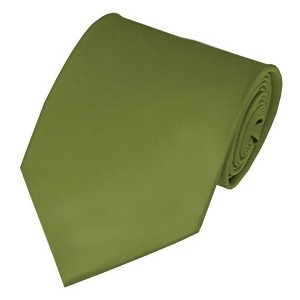 Men's Solid Color Traditional 3.35 Inch Wide And 58 Inch Long Neckties - 1 of 4