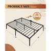 GALAXHERO Metal Bed Frame Strong Platform Design with Storage Space Under the Bed, Ideal for Bedroom - 2 of 4