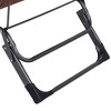 Okak Outdoor Folding Chaise Lounge with Back Pocket&Face Hole,2-in-1 Tanning Chaise Recliner Chair for Poolside,Beach&Deck - 2 of 4