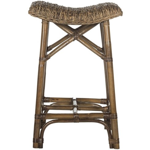 Ramiro Stool - Brown - Safavieh - image 1 of 4