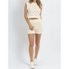 Women's CROCHET SHORT SET - PAPERMOON - 2 of 4