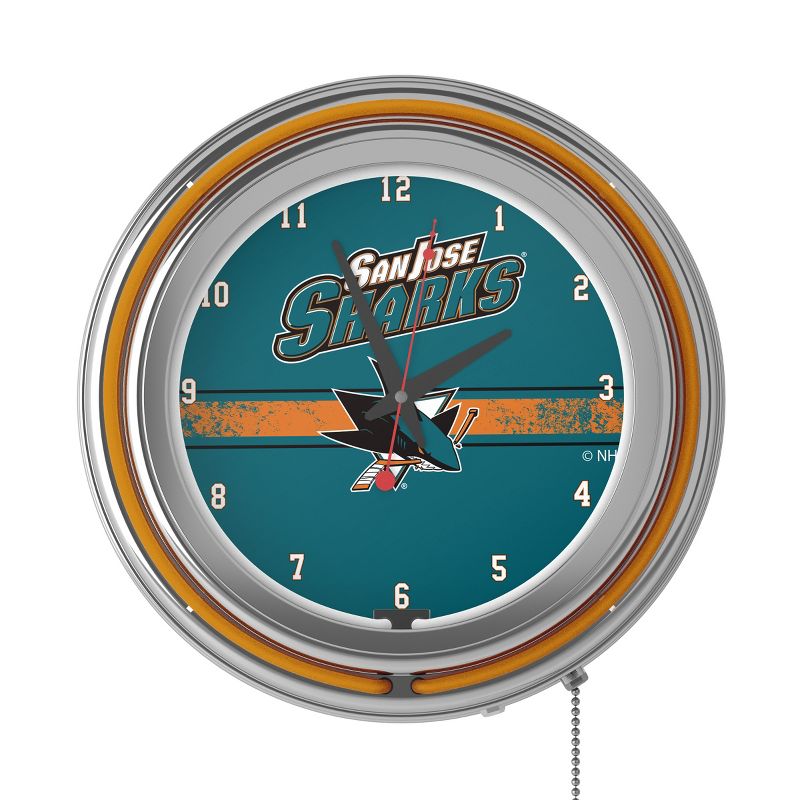 NHL Neon Wall Clock, 1 of 6