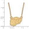 Black Bow Jewelry 10k Yellow Gold Texas at El Paso Miners NCAA Necklace 18 Inch - 3 of 4