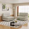 Modern Velvet Love Seat Sofa, Suitable for Living room, Apartment, Bedroom, Office - 3 of 4