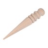 Unique Bargains 4 Grooves Round Solid Wood Leather Edge Burnisher Tool 5.79 Inch 3 Pcs - 3 of 4