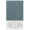 Linum Home Textiles 100% Turkish Cotton MONICA 3PC Embellished Towel Set - 2 of 4