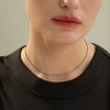 Bearfruit Jewelry Sterling Silver 18k Gold Plated Jordyn Basic Chain Necklace - 3 of 4