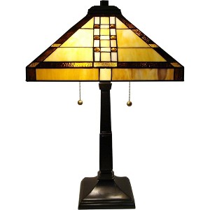 Fine Art Lighting Mission Style Tiffany Table Lamp - 1 of 4