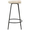 vidaXL Bar Stools 2 pcs Solid Mango Wood - 4 of 4