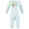 Hudson Baby Unisex Baby Cotton Coveralls, Little Monkey - image 4 of 4