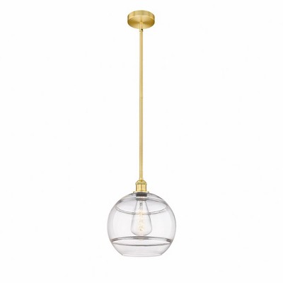 Rochester - 1 Light Stem Hung Mini Pendant In Industrial Style-12.88 Inches Tall and 12 Inches Wide