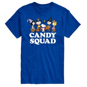 Men's - Peanuts - Candy Squad Short Sleeve Graphic T-Shirt - 1 of 4