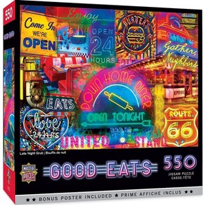 MasterPieces Inc Late Night Grub 550 Piece Jigsaw Puzzle - 1 of 3