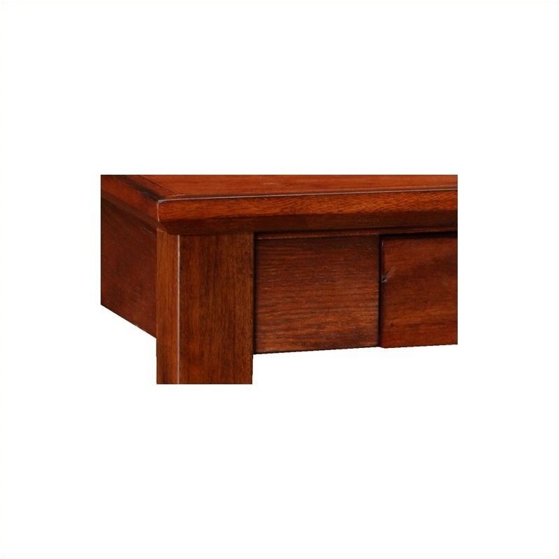 Leick Furniture Boulder Creek Mission Wood Laptop-Writing Desk in Cherry, 2 of 4