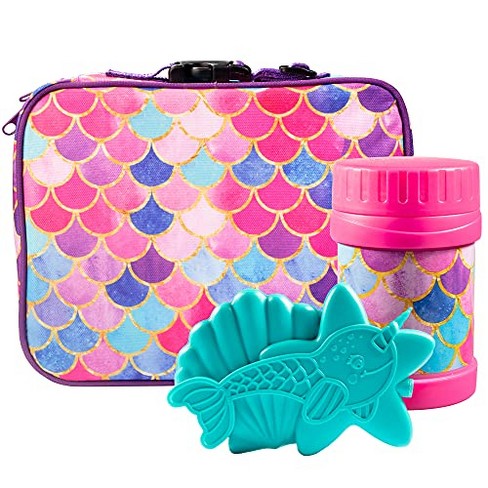 Wildkin Kids Insulated Lunch Box Bag (mermaids) : Target