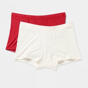 Women's 2pk Modal Blend Boy Shorts Underwear - Auden™ - 1 of 3
