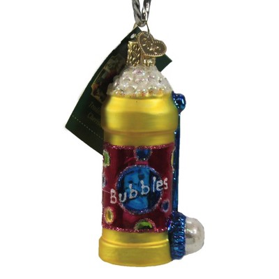 Old World Christmas 3.5 Inch Bubbles Wand Blowing Chasing Tree Ornaments