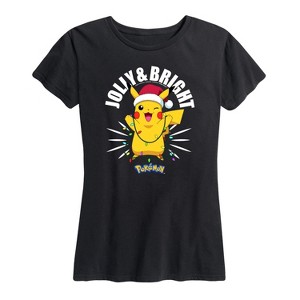 Women's - Pokémon - Holiday Designs Short Sleeve Graphic T-Shirt - 1 of 4