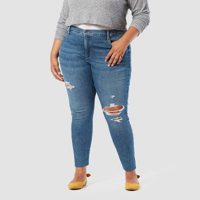 DENIZEN® from Levi's® Women's Plus Size High-Rise Super Skinny Jeans