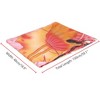 INSPIRE CHIC Women's Floral Chiffon Lotus Lightweight Soft Sheer Long Head Wrap Shawl Scarves 1Pc - 3 of 4