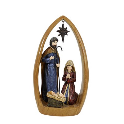 Ganz 8.5 Inch Holy Family Christmas Figurine Nativity Scene Figurines