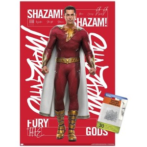 Trends International DC Comics Movie Shazam! Fury of the Gods - Shazam! Unframed Wall Poster Prints - 1 of 4