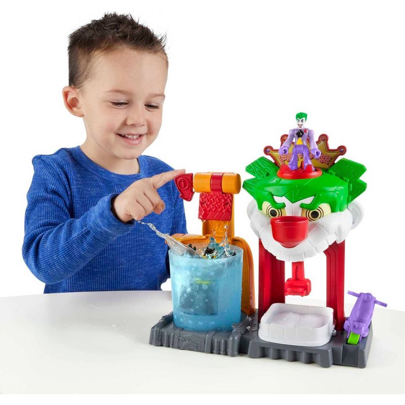 Fisher-Price Imaginext DC Super Friends The Joker Funhouse Playset with Color Changing Action, 3 of 8