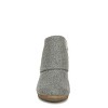 Dr. Scholl's Womens Create Wedge Ankle Bootie Mid Grey Flannel 9 M - 4 of 4