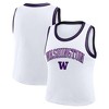 NCAA Washington Huskies Women's White Cropped Jersey - 3 of 3