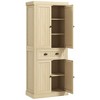 NicBex Storage Buffet Cabinet 72" Freestanding Kitchen Pantry Floor Sideboard Cabinet with 4 Soft-Close Doors, Drawer and Adjustable Shelves - 4 of 4