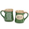 Collections Etc Born to Hunt Serenity Prayer Porcelain Mug 5.25 X 3.5 X 4.75 Green - 2 of 2