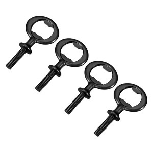 Unique Bargains Zinc Alloy Screw Flat Beer Soda Bottle Opener for Home Party 4 Pcs - 1 of 4
