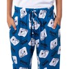 Peanuts Men's Snoopy Nope Not Today Tossed Print Sleep Pajama Pants - 3 of 4