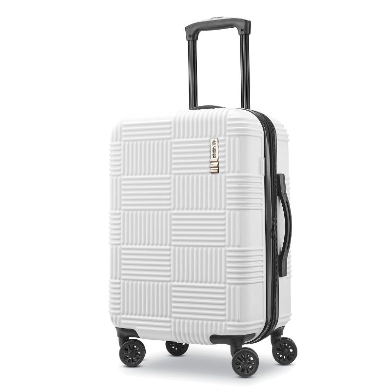 American Tourister NXT Checkered Hardside Carry On Spinner Suitcase, 1 of 16