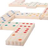 Hey! Play! Giant Wooden Dominoes Set