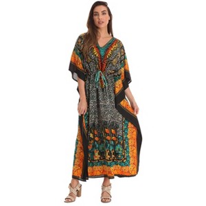 Riviera Sun Long Dashiki Caftan / Caftans for Women - 1 of 3