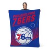 Sweet Home Collection NBA Philadelphia 76ers Microfiber Plush Throw Blanket - 3 of 4