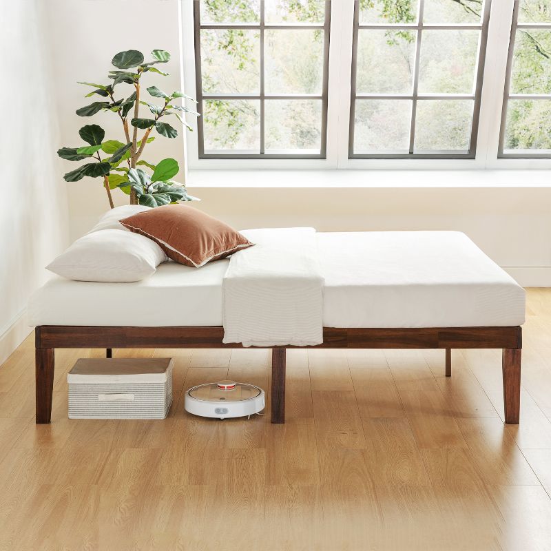 16" Naturalista Classic Solid Wood Platform Bed - Mellow, 2 of 8