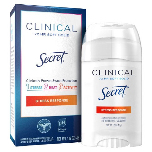 Secret Clinical Strength Stress Response Soft Solid Antiperspirant 