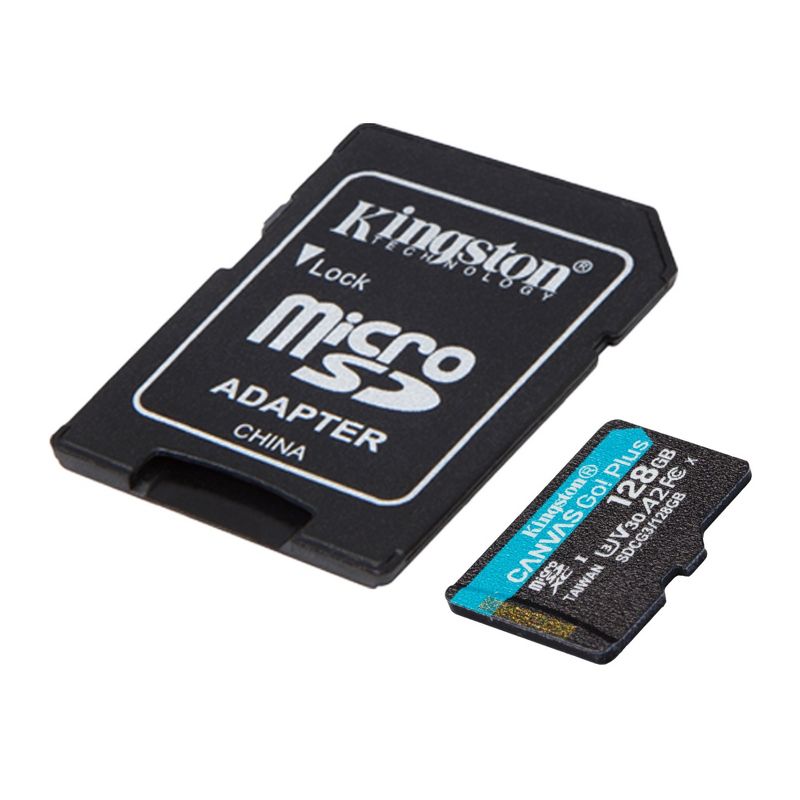 Kingston 128GB MicroSDXC Canvas Go Plus Memory Card, 2 of 4