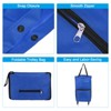 Unique Bargains Waterproof Tear-Resistant Foldable Large Capacity Shopping Cart with Wheels 13-18 Inch - 3 of 4