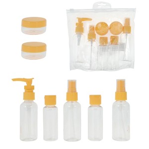 Unique Bargains Portable Travel Bottles 7 Pcs - 1 of 4