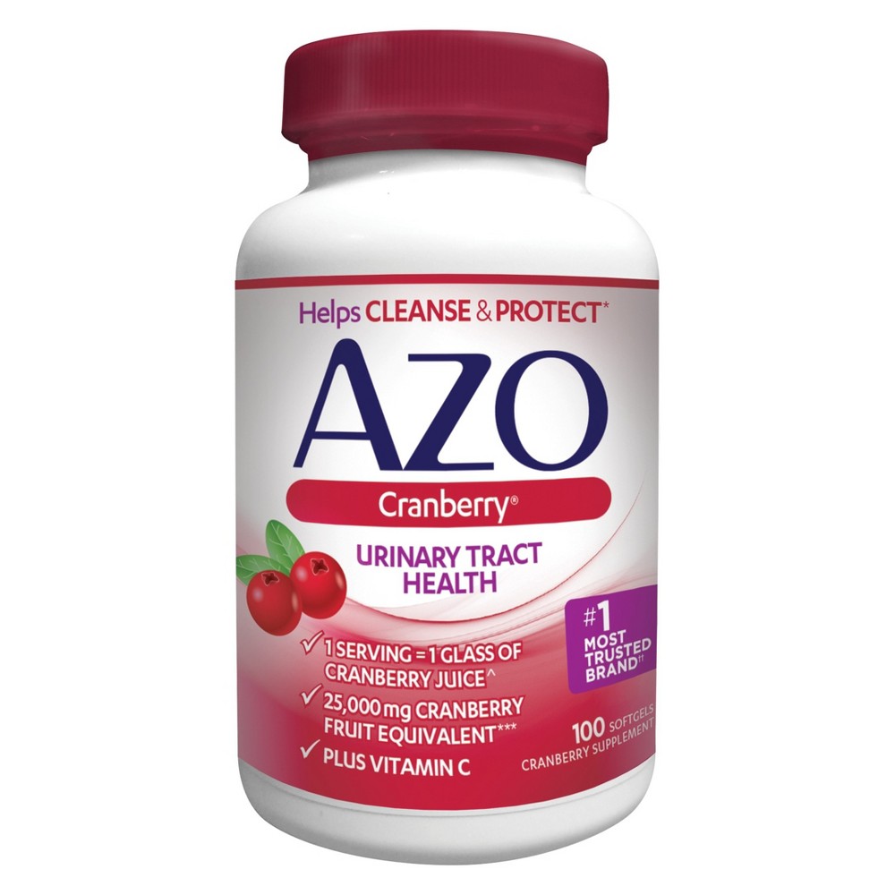 UPC 787651101675 product image for AZO Urinary Tract Health Cranberry Supplement Softgels - 100ct | upcitemdb.com