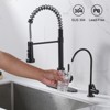WOWOW 2-in-1 Kitchen Faucet Set, SUS 304 Stainless Steel Pull Down Faucet with Drinking Water Faucet - 3 of 4